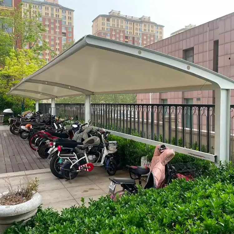 义乌市膜结构电动车棚